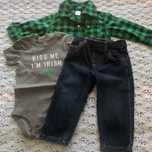 Carter’s 3pc set size 12 months
